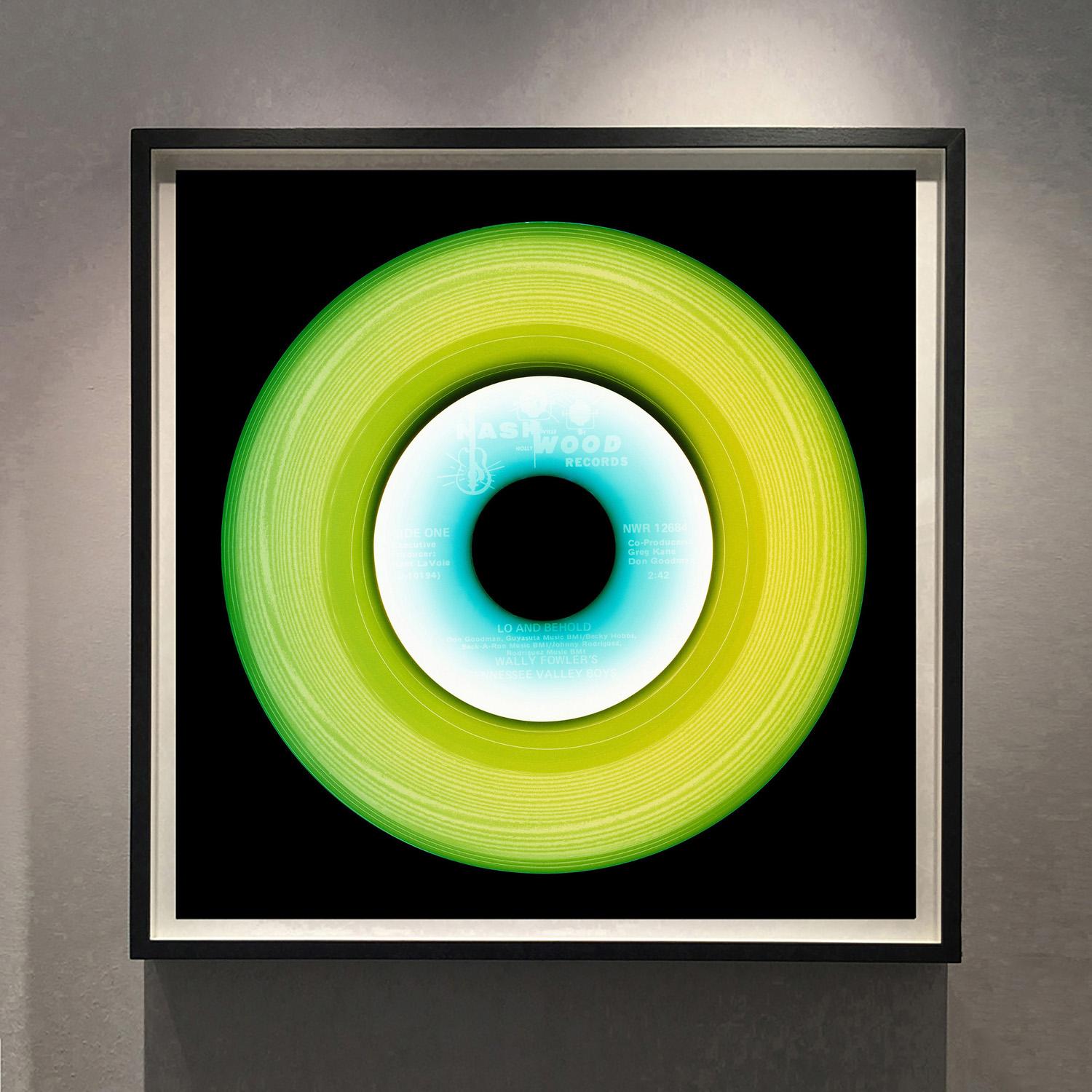 Vinyl Collection 'Side One (Lemon & Lime)' - Pop art color photograph - Photograph by Heidler & Heeps