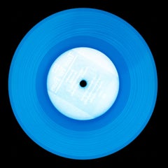 Vinyl Collection Ten Piece Blues Installation - Pop Art Color Photography
