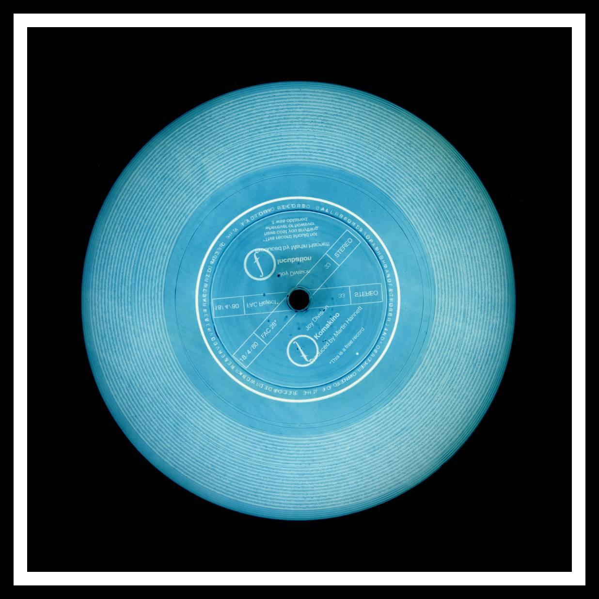 Vinyl Collection, This is a Free Record (Blue) - Conceptual Pop Art Photography For Sale 1