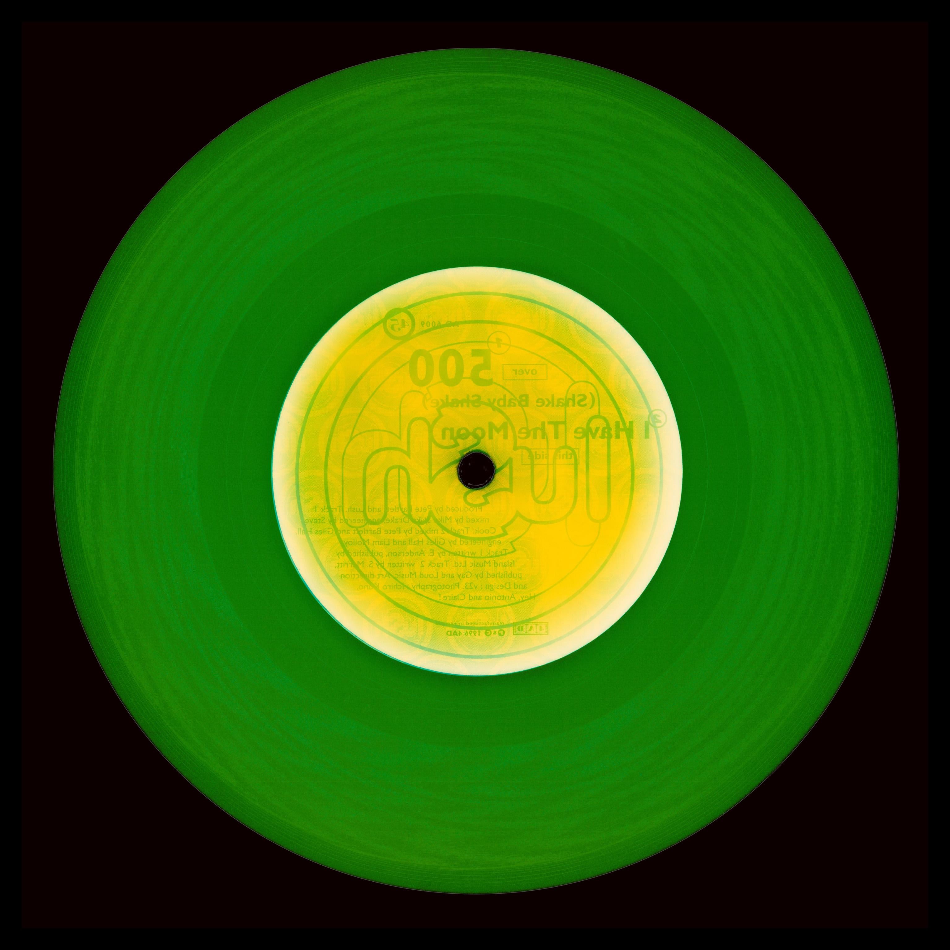 Heidler & Heeps Print - Vinyl Collection, This Side (Forest Green) - Conceptual Pop Art Photography