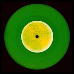 Vinyl Collection, This Side (Forest Green) - Conceptual Pop Art Photography