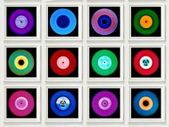 Vinyl Collection Twelve Piece Installation - Pop Art MultiColor Photo