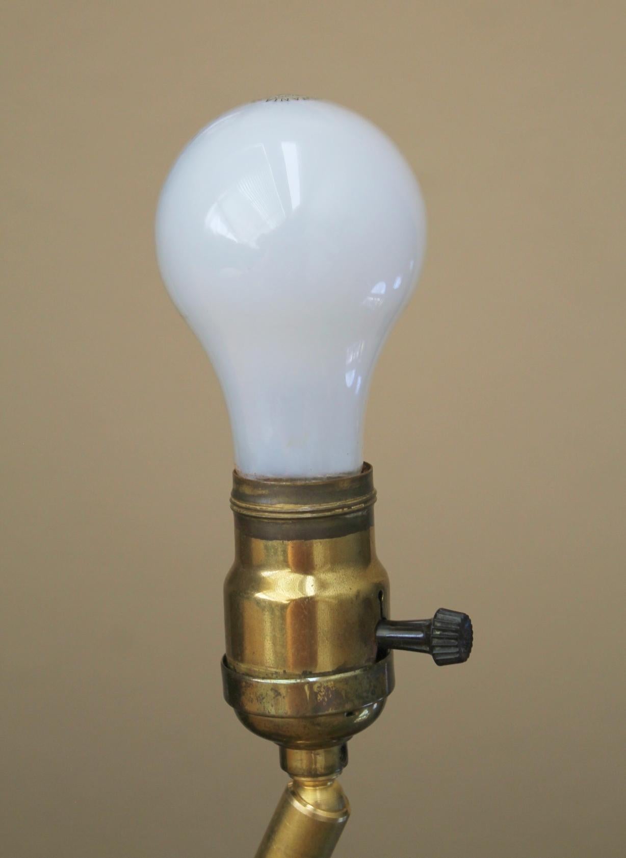 American Heifetz John Van Zwienen T-7-M MOMA Lamp Swing Arm 1951 For Sale