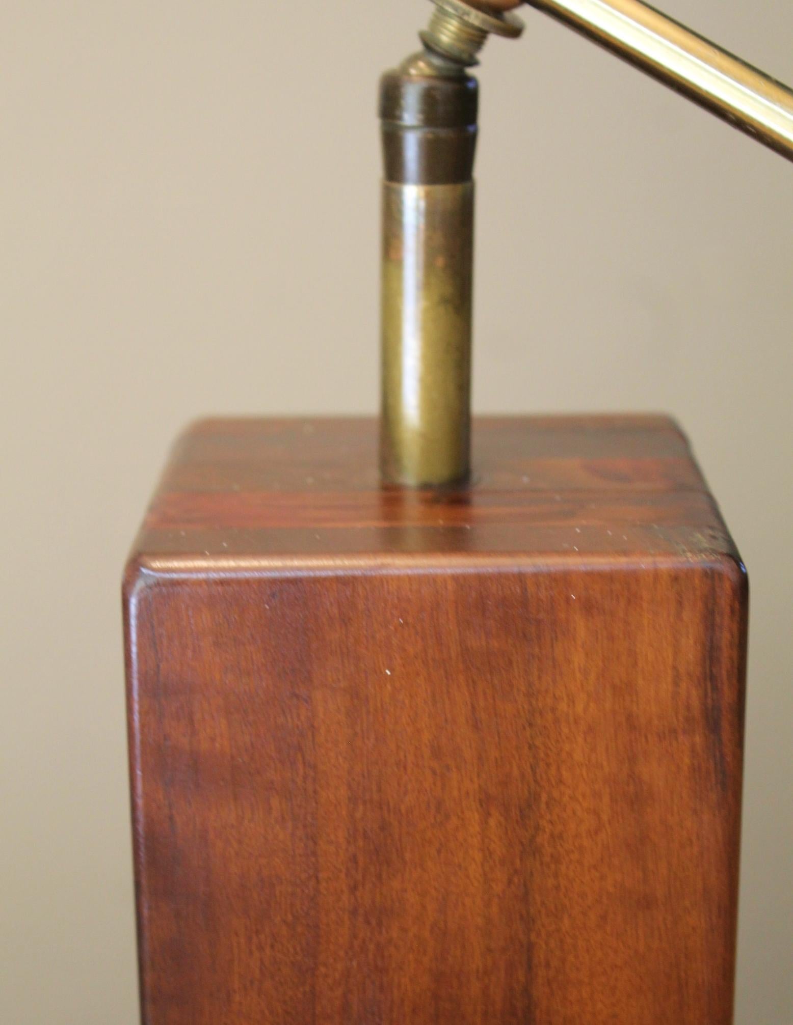 20th Century Heifetz John Van Zwienen T-7-M MOMA Lamp Swing Arm 1951 For Sale