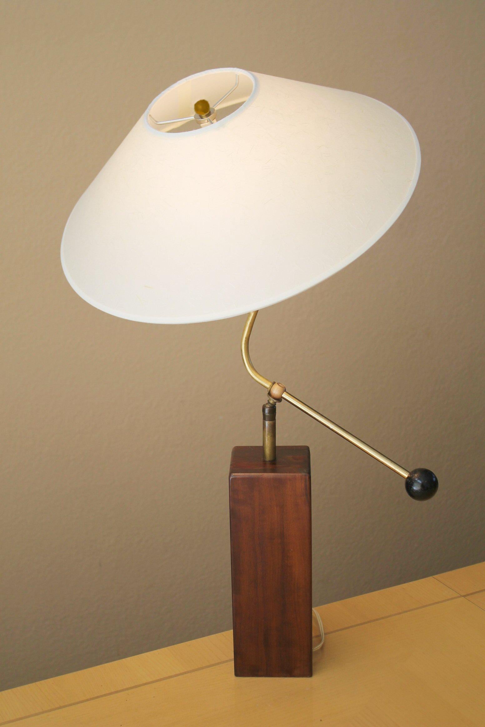 Metal Heifetz John Van Zwienen T-7-M MOMA Lamp Swing Arm 1951 For Sale