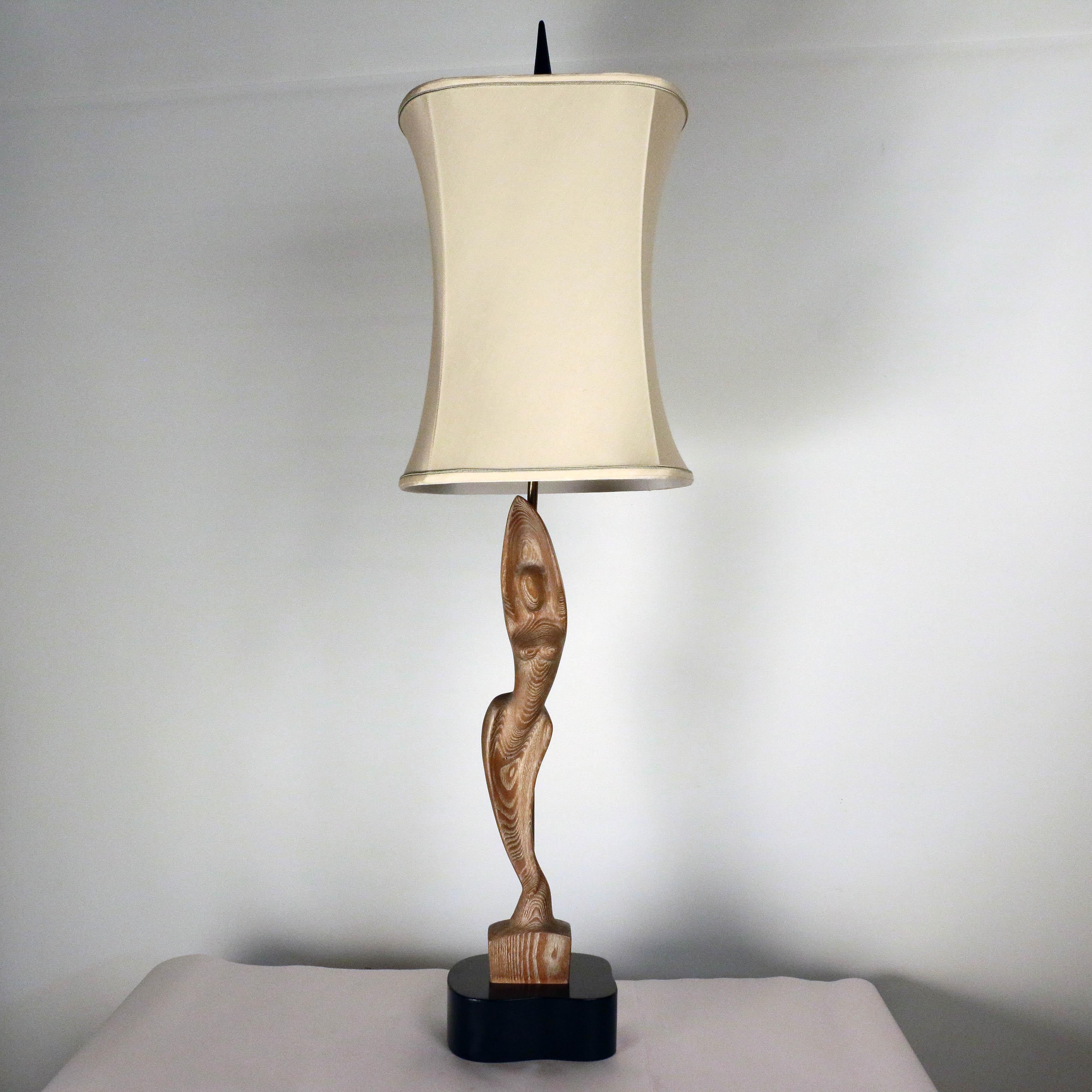 North American Heifetz Mid-Century Modern Pair of Table Lamps 