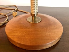 Heifetz Rotaflex Brass Lamp, 1950's