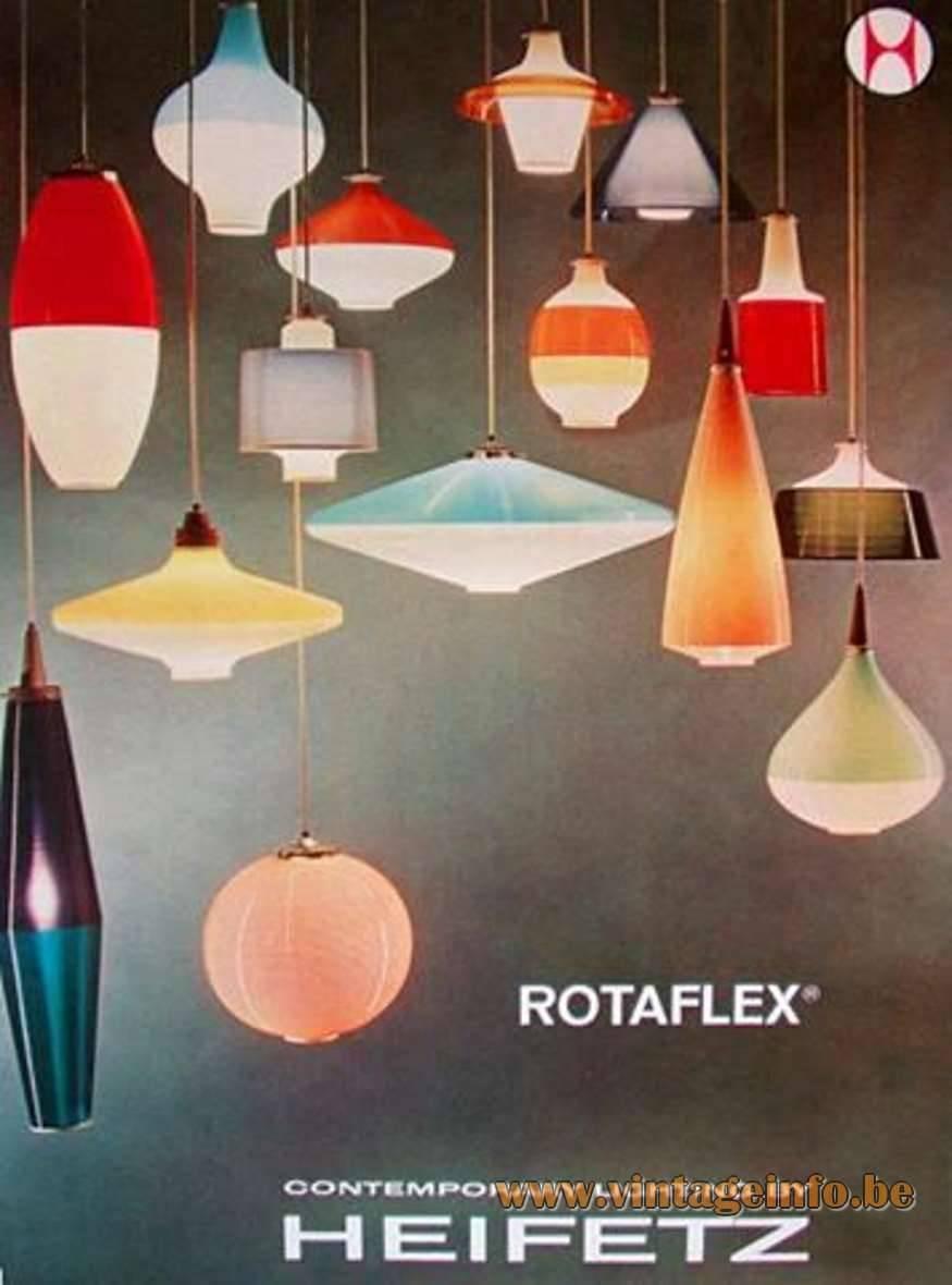 Heifetz Rotoflex Large Hanging Saucer Pendant 1