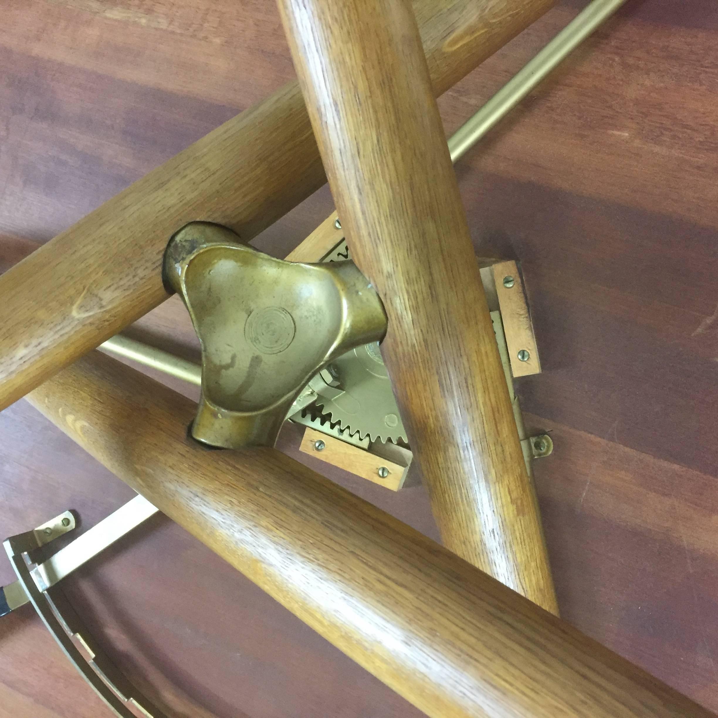 Height Adjustable ESS. TEE Teak Table by Jürg Bally for Wohnbedarf Zürich, 1950s 3