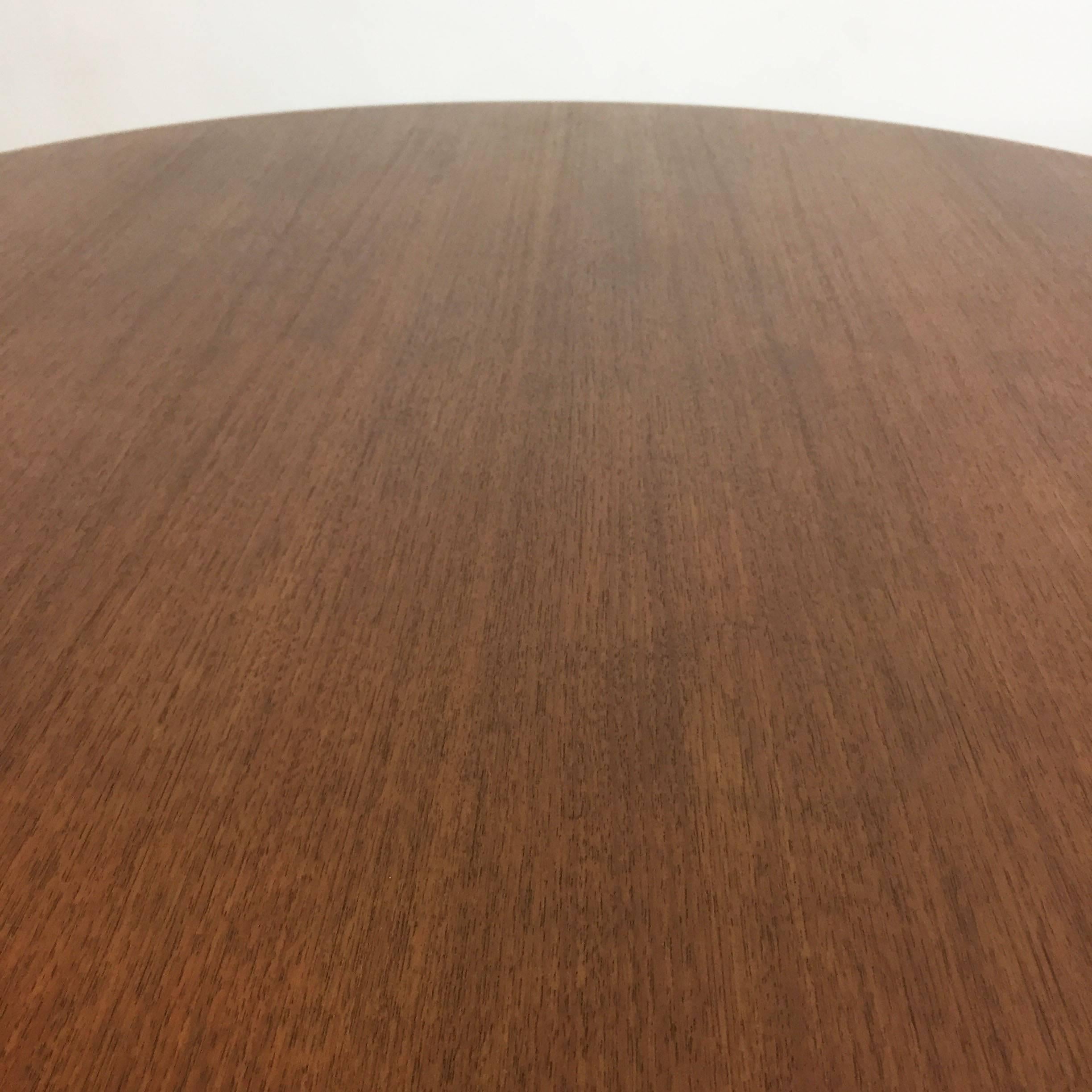 Height Adjustable ESS. TEE Teak Table by Jürg Bally for Wohnbedarf Zürich, 1950s In Good Condition In Kirchlengern, DE