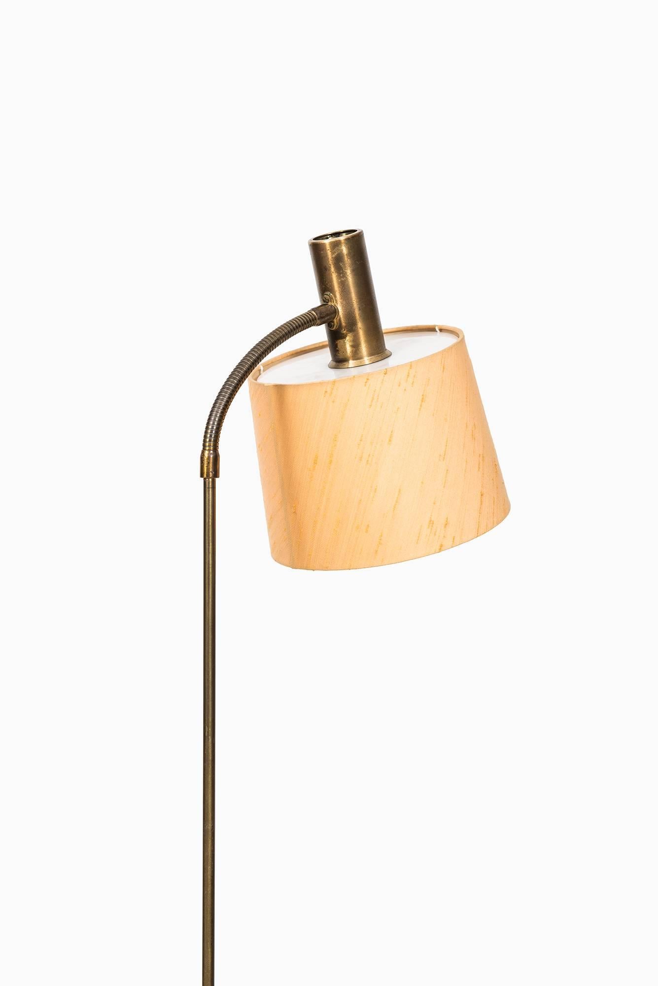 Swedish Height Adjustable Floor Lamp by Falkenbergs Belysning in Sweden