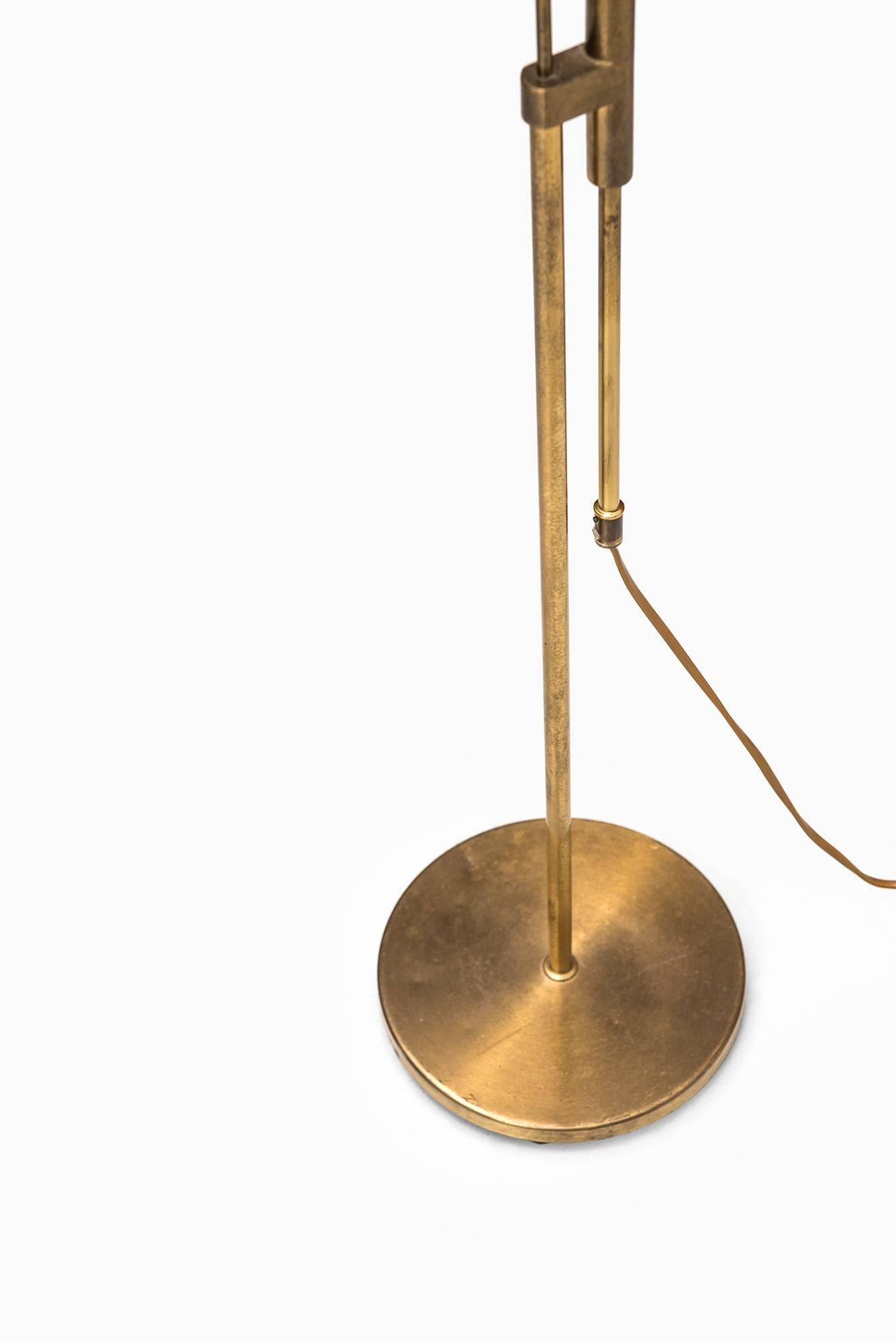 Mid-20th Century Height Adjustable Floor Lamp by Falkenbergs Belysning in Sweden
