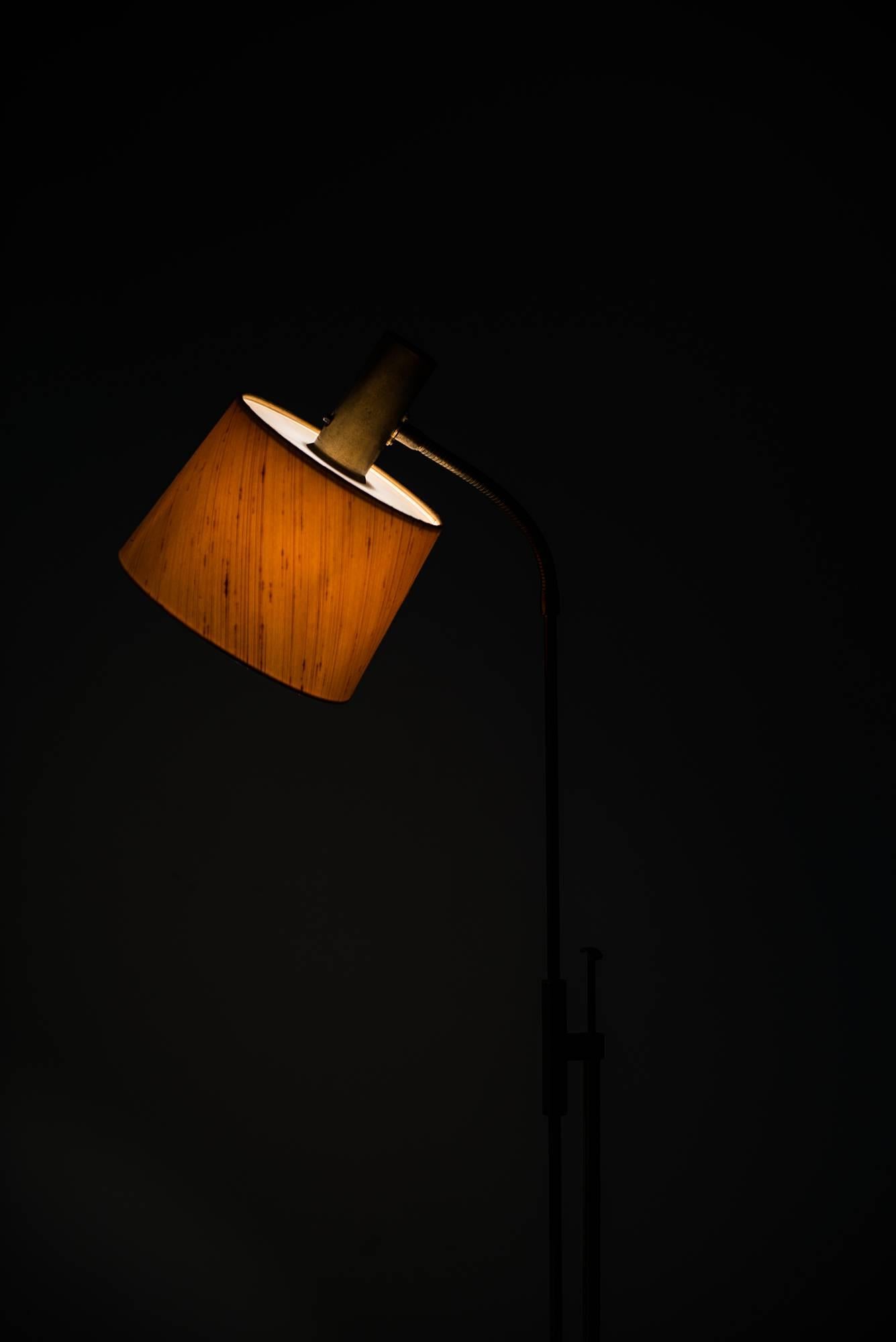 Height Adjustable Floor Lamp by Falkenbergs Belysning in Sweden 1