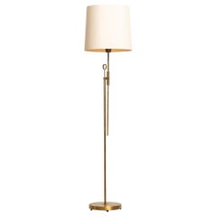 Vintage Height Adjustable Floor Lamp Produced by Falkenbergs Belysning AB in Sweden