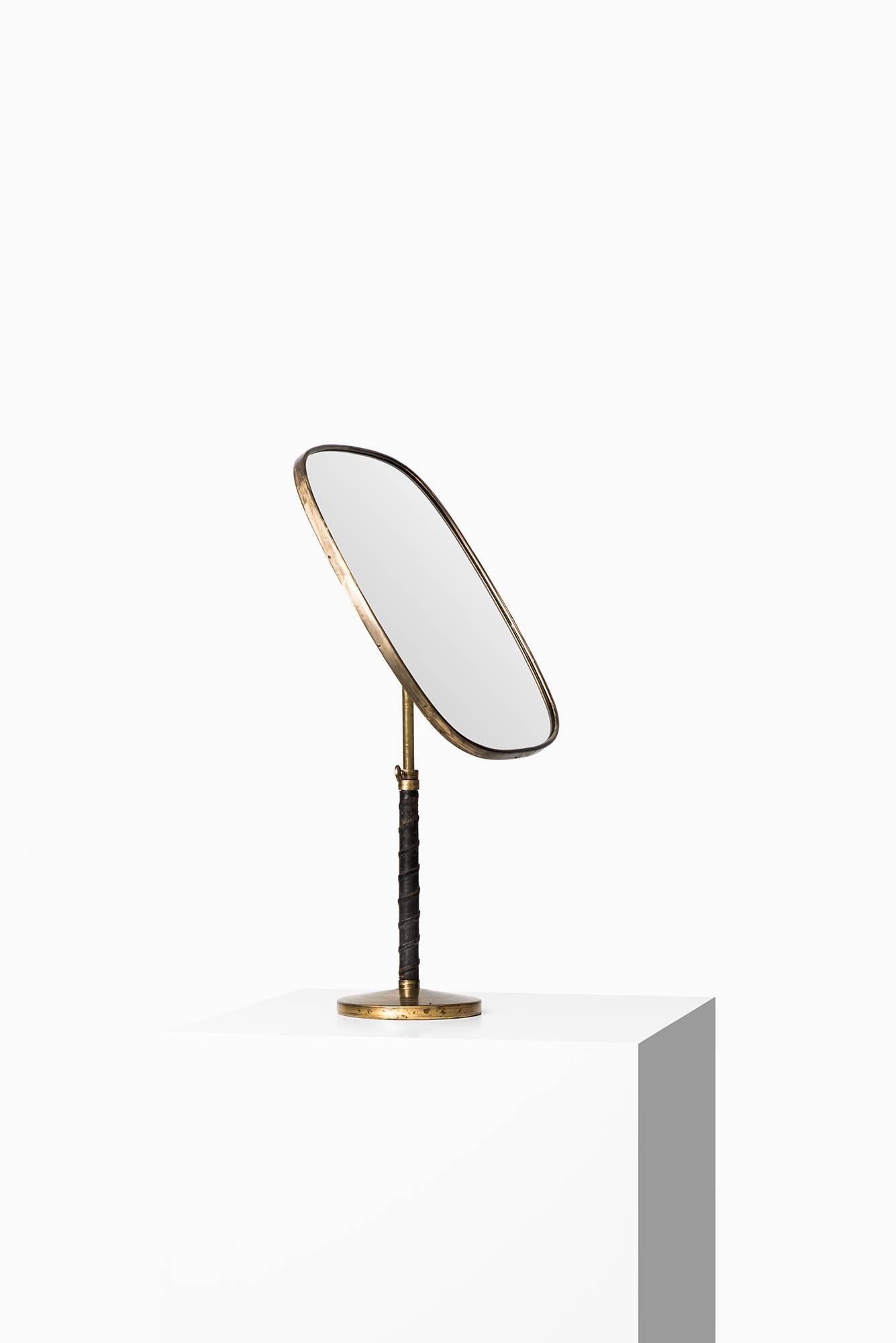 Swedish Height Adjustable Mirror Attributed to Josef Frank