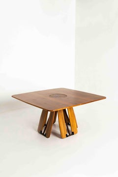 Height-Adjustable Table by Franco Poli for Bernini, Italy 1981