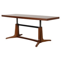 Table réglable en hauteur par Ilse Möbel, Allemagne, années 1960