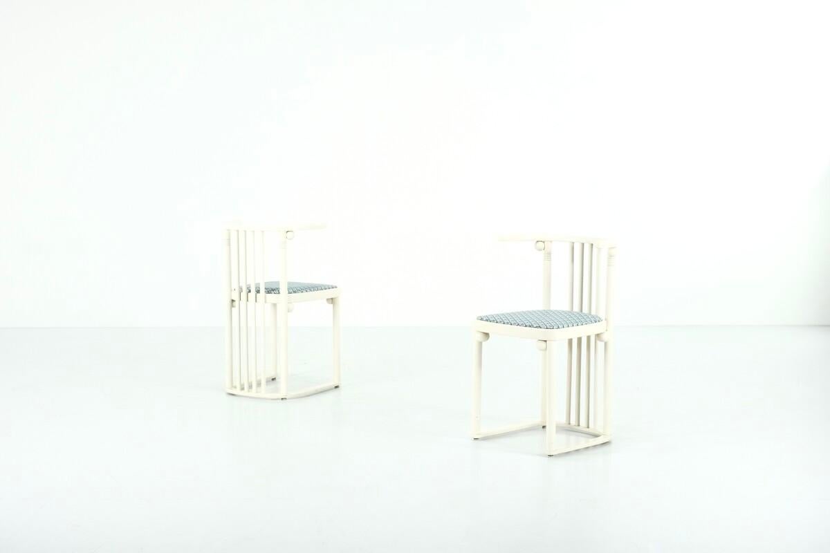 20th Century Height chairs of Re-Edition Series T729 Chairs by Josef Hoffmann for Wittmann
