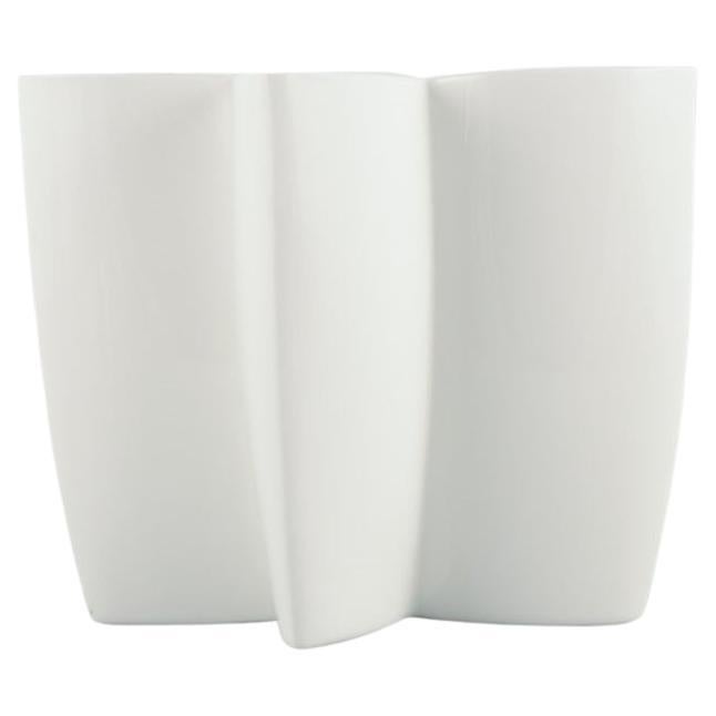 Heikki Orvola for Arabia, Finland, Large White Porcelain Vase