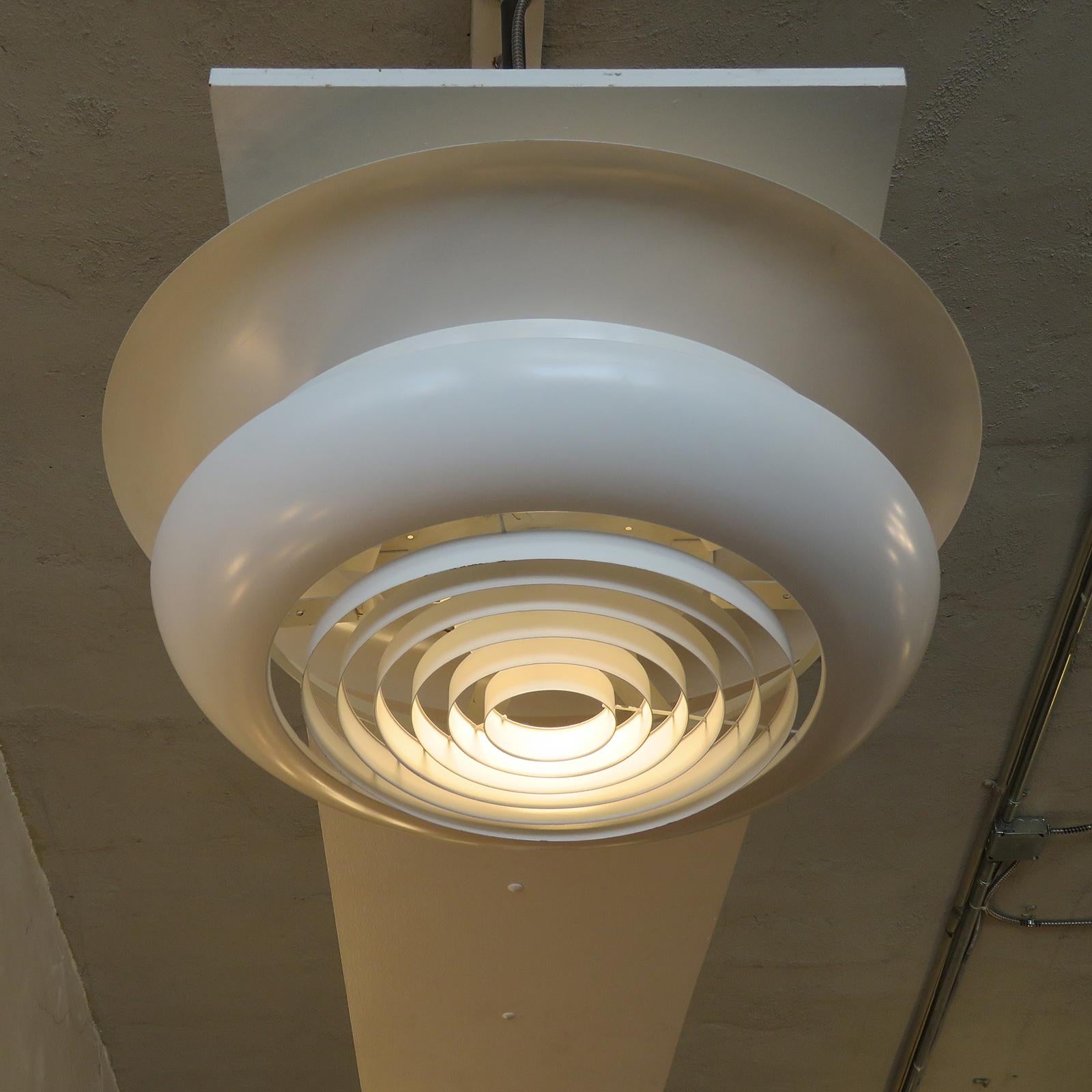 Heikki Turunen '340-284 Luxifer' Ceiling Light for Orno For Sale 1