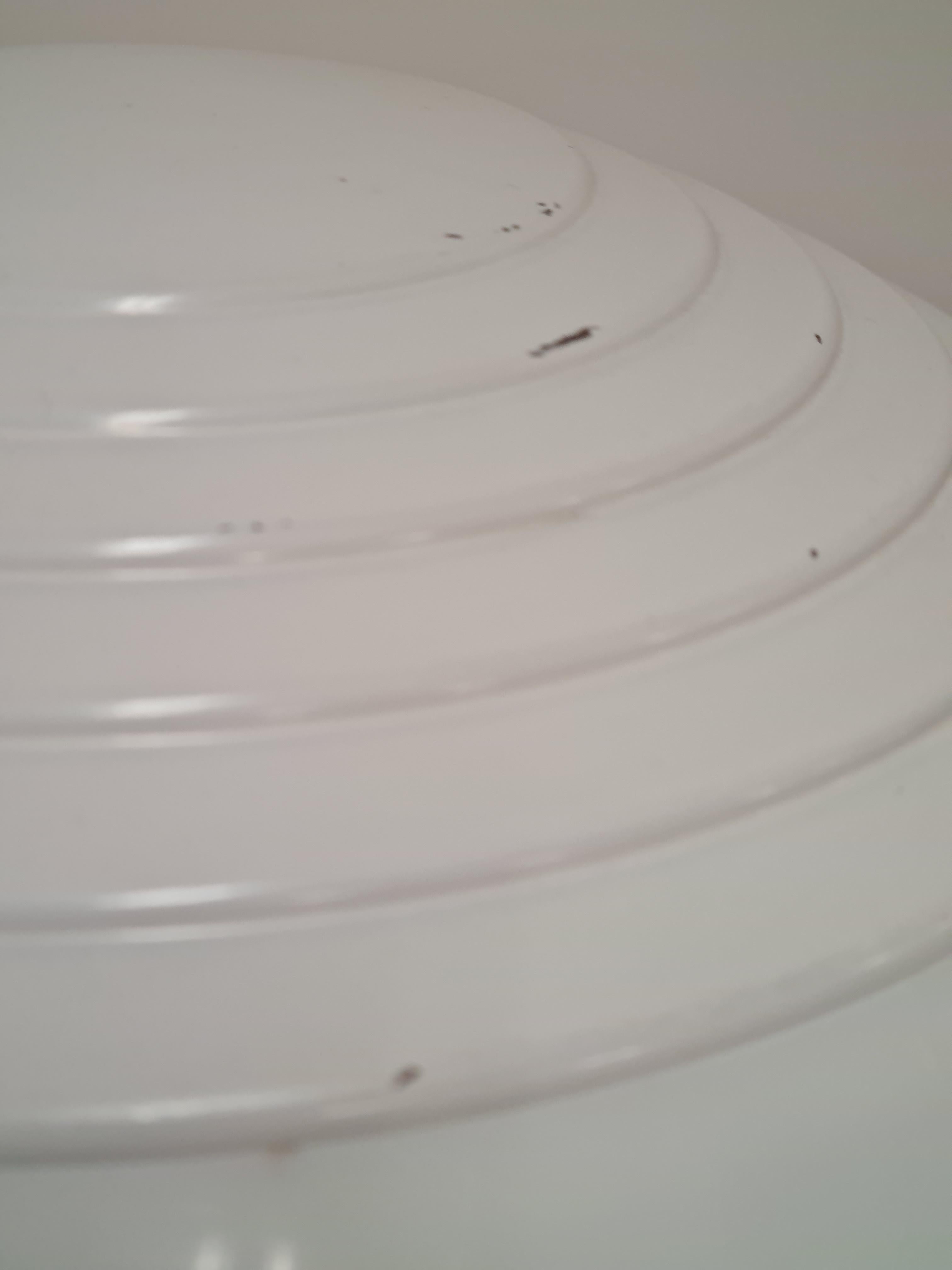 Lampada da tavolo Heikki Turunen Serie Effetto Bianco Modello 940-404, Orno anni '80, Finlandia in vendita 1