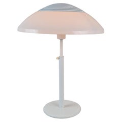 Heikki Turunen White Effect Series Table Lamp Model 940-404, Orno 1980s, Finland