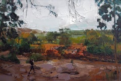 "Al monte do Facho/Spain" (2020) by Heiko Mattausch, Original Oil Painting