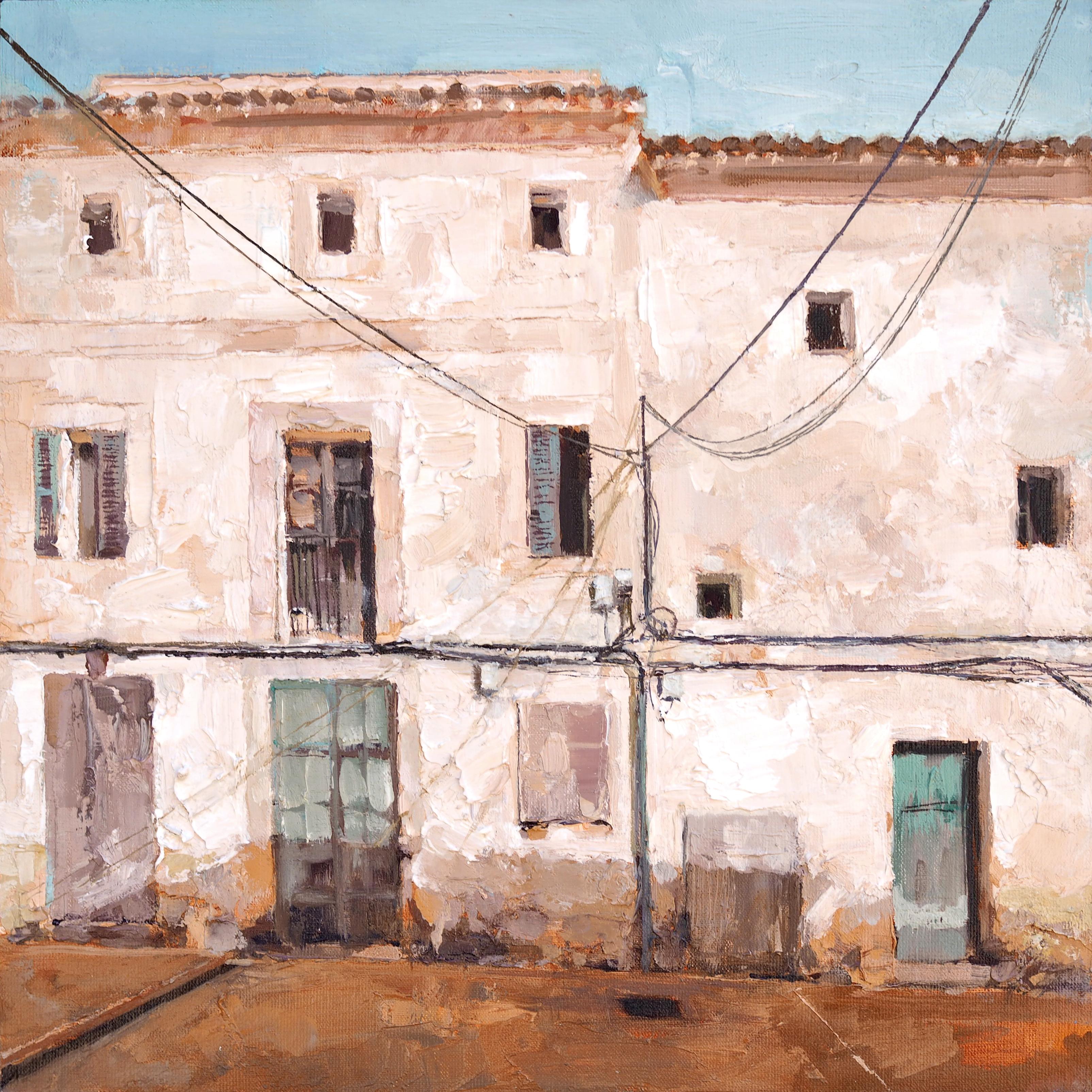 "Capdepera/Mallorca/Spagna" di Heiko Mattausch (con sede in Germania) è un dipinto a olio originale che raffigura un edificio con linee elettriche. 

Sono un pittore e artista grafico che vive e lavora a Lipsia, in Germania. Sono nata e cresciuta in