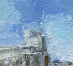 "Forum Romanum III/Roma/Italia" (2021) di Heiko Mattausch, Pittura ad olio originale