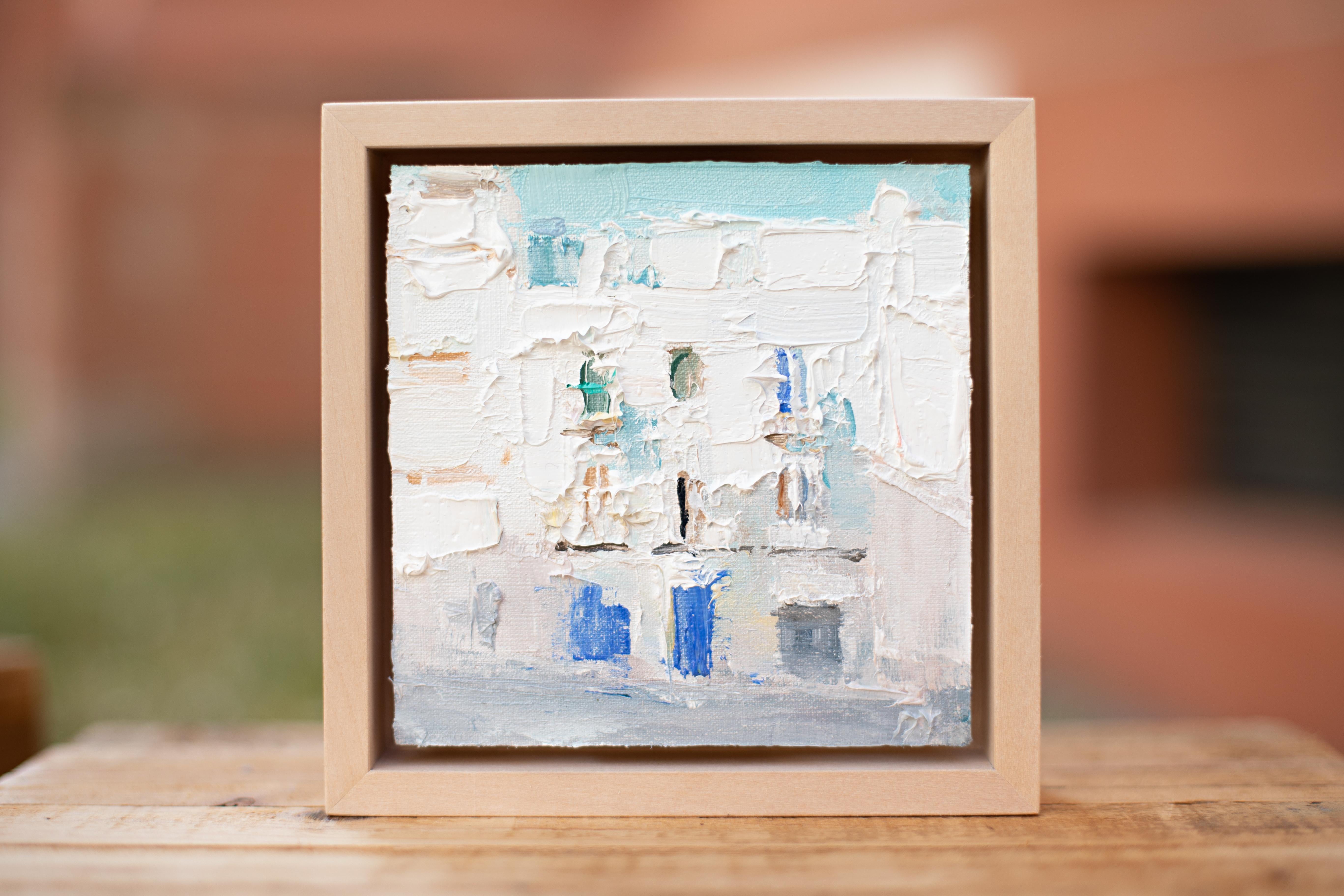 „Lisboa II“ (2023) von Heiko Mattausch, Original-Ölgemälde im Angebot 1