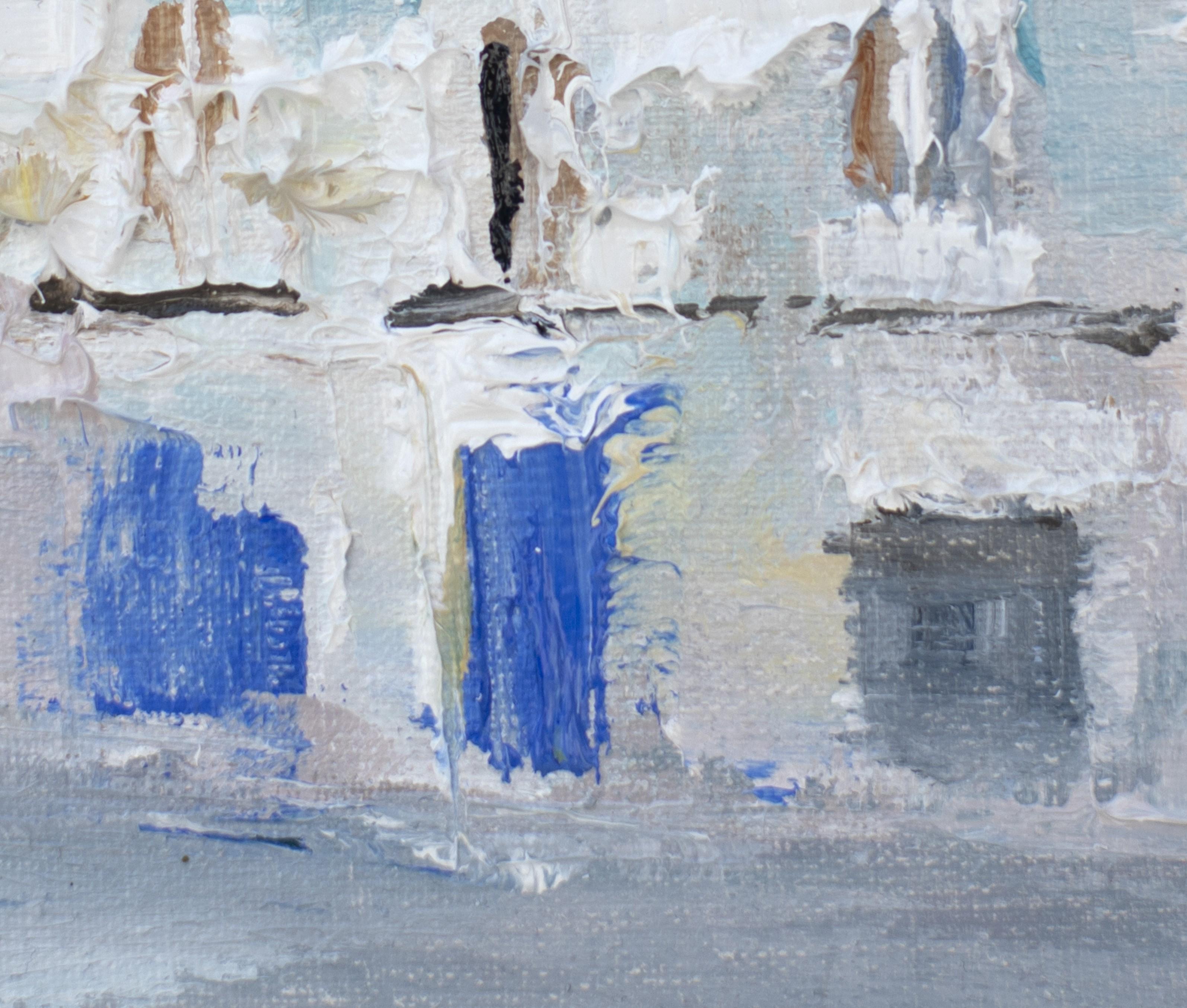 „Lisboa II“ (2023) von Heiko Mattausch, Original-Ölgemälde im Angebot 3