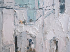 „Ostuni II/Puglia/Italien“ (2023) von Heiko Mattausch, Original-Ölgemälde