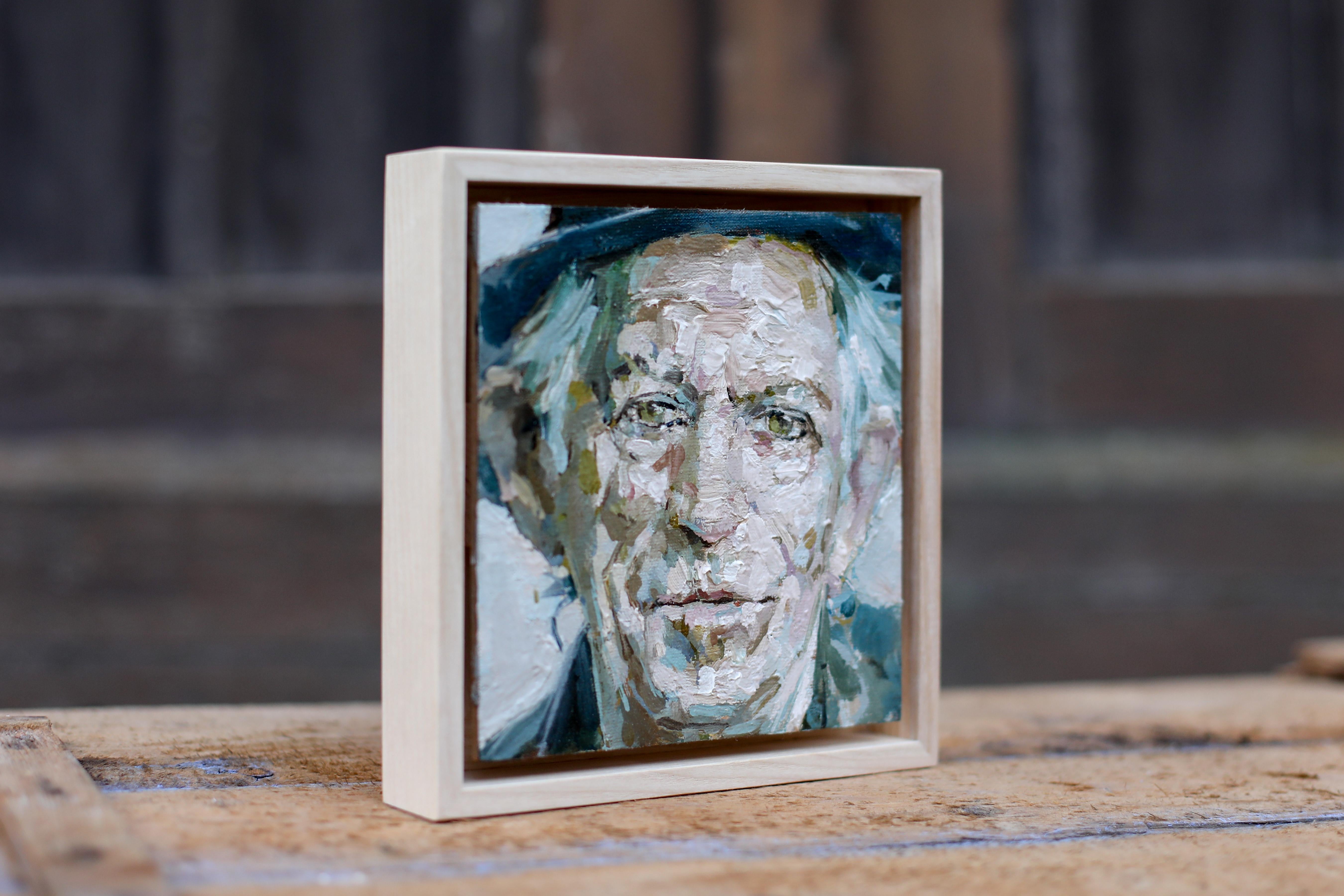 « Portrait Keith Richards » (2023) de Heiko Mattausch, peinture à l'huile originale en vente 2