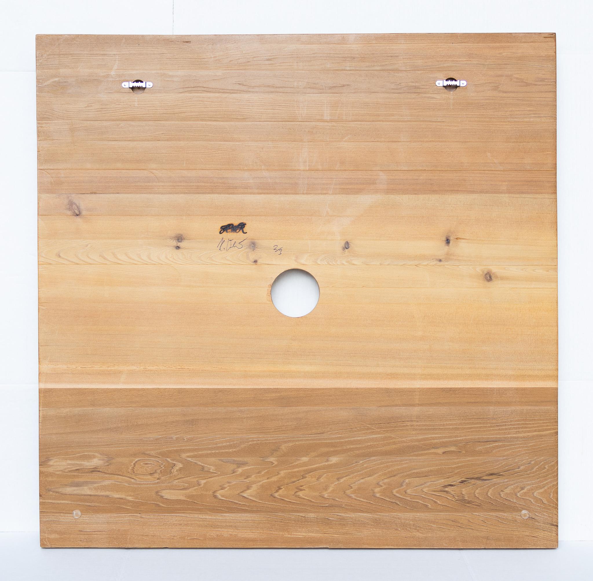 Triptyque spiralé en bois de cèdre « Exppansions » 3