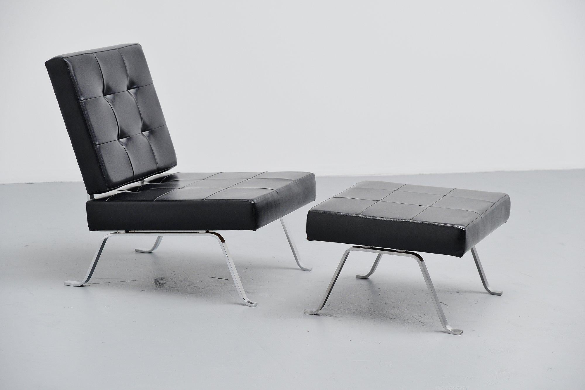 Dutch Hein Salomonson AP Originals Lounge Chair Set Holland, 1960