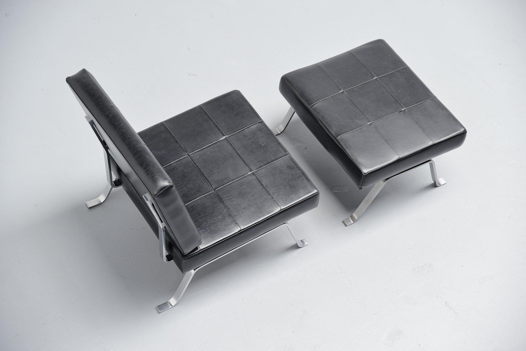 Mid-20th Century Hein Salomonson AP Originals Lounge Chair Set Holland, 1960