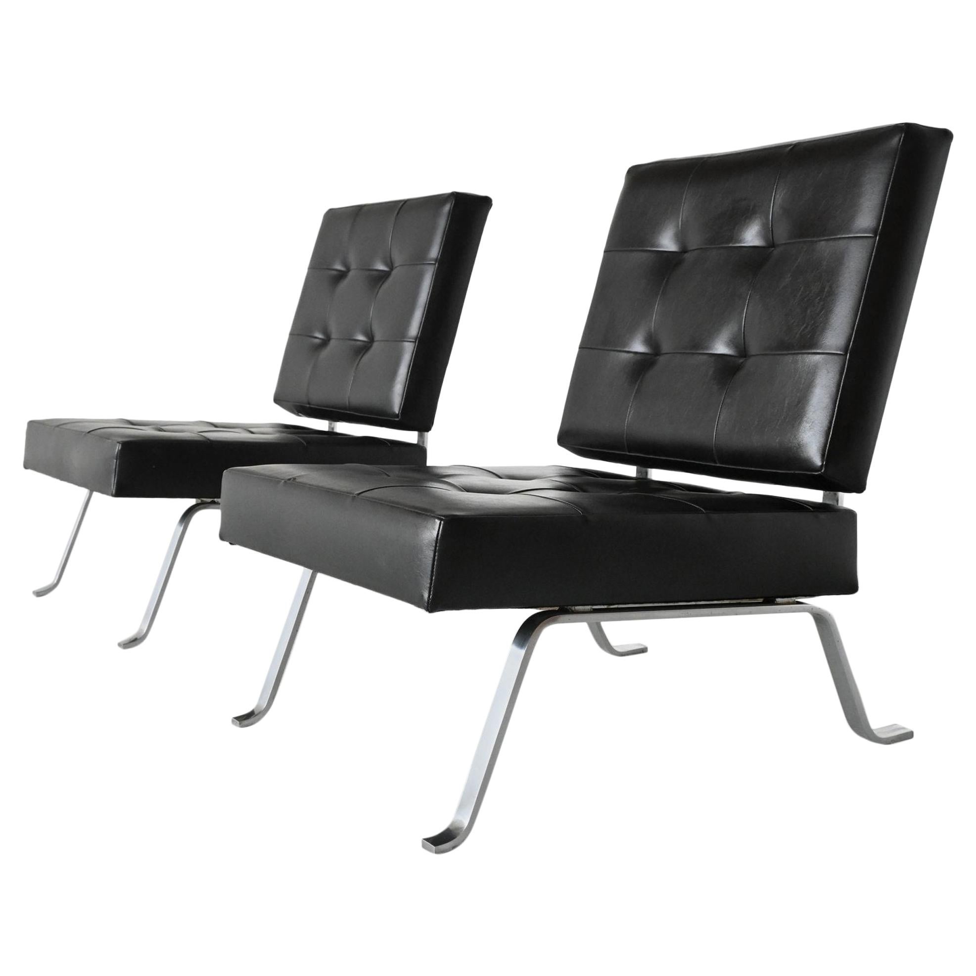 Hein Salomonson AP Originals Model AP60 Lounge Chairs Netherlands 1960