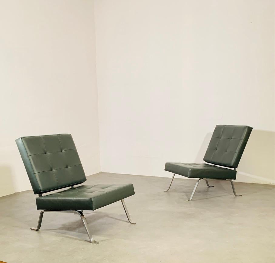Hein Salomonson für A.P. Original-Set Loungesessel, Niederlande 1960er Jahre. (Moderne der Mitte des Jahrhunderts) im Angebot