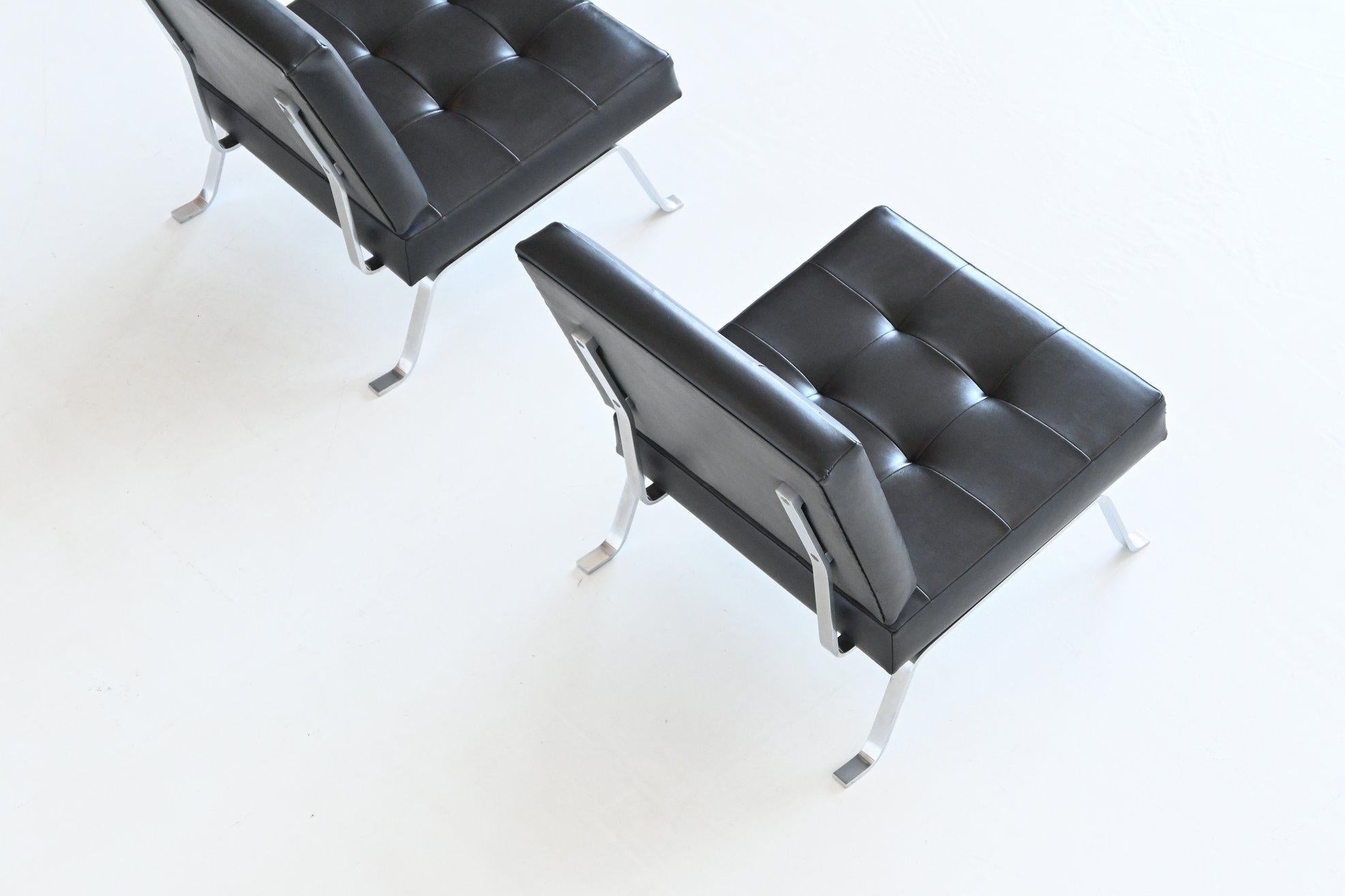 Hein Salomonson Model AP60 Lounge Chairs AP Originals, Netherlands, 1960 2