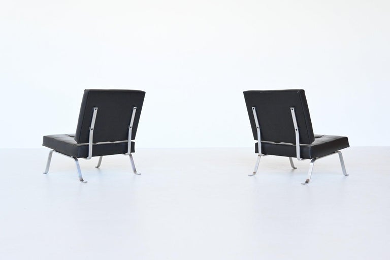 Mid-Century Modern Hein Salomonson Model AP60 Lounge Chairs AP Originals, Netherlands, 1960 For Sale