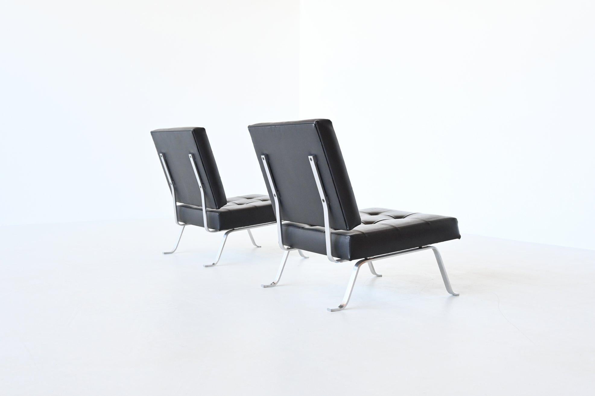 Dutch Hein Salomonson Model AP60 Lounge Chairs AP Originals, Netherlands, 1960