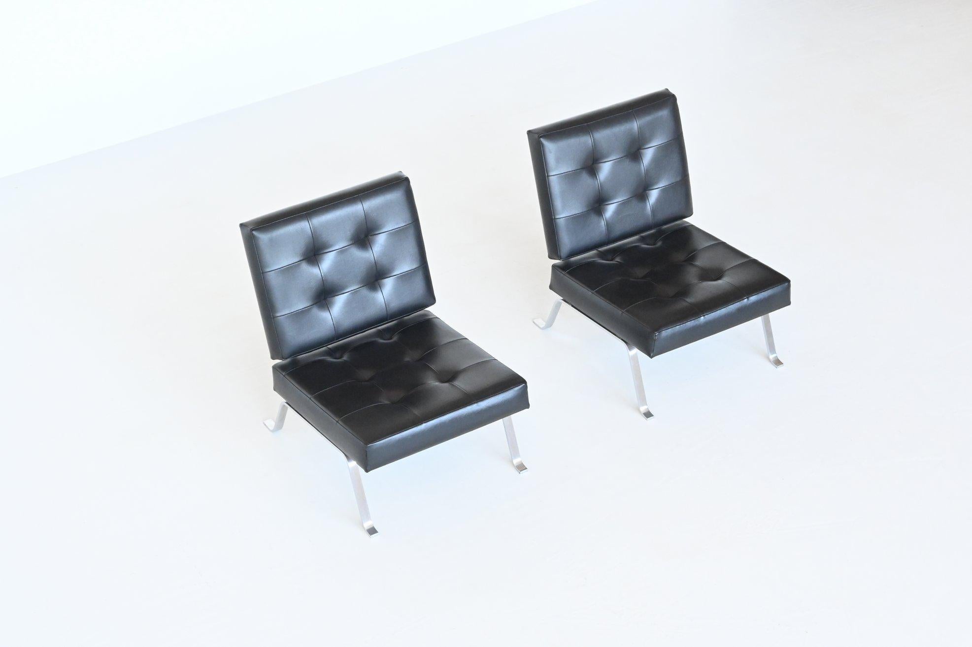 Hein Salomonson Model AP60 Lounge Chairs AP Originals, Netherlands, 1960 1