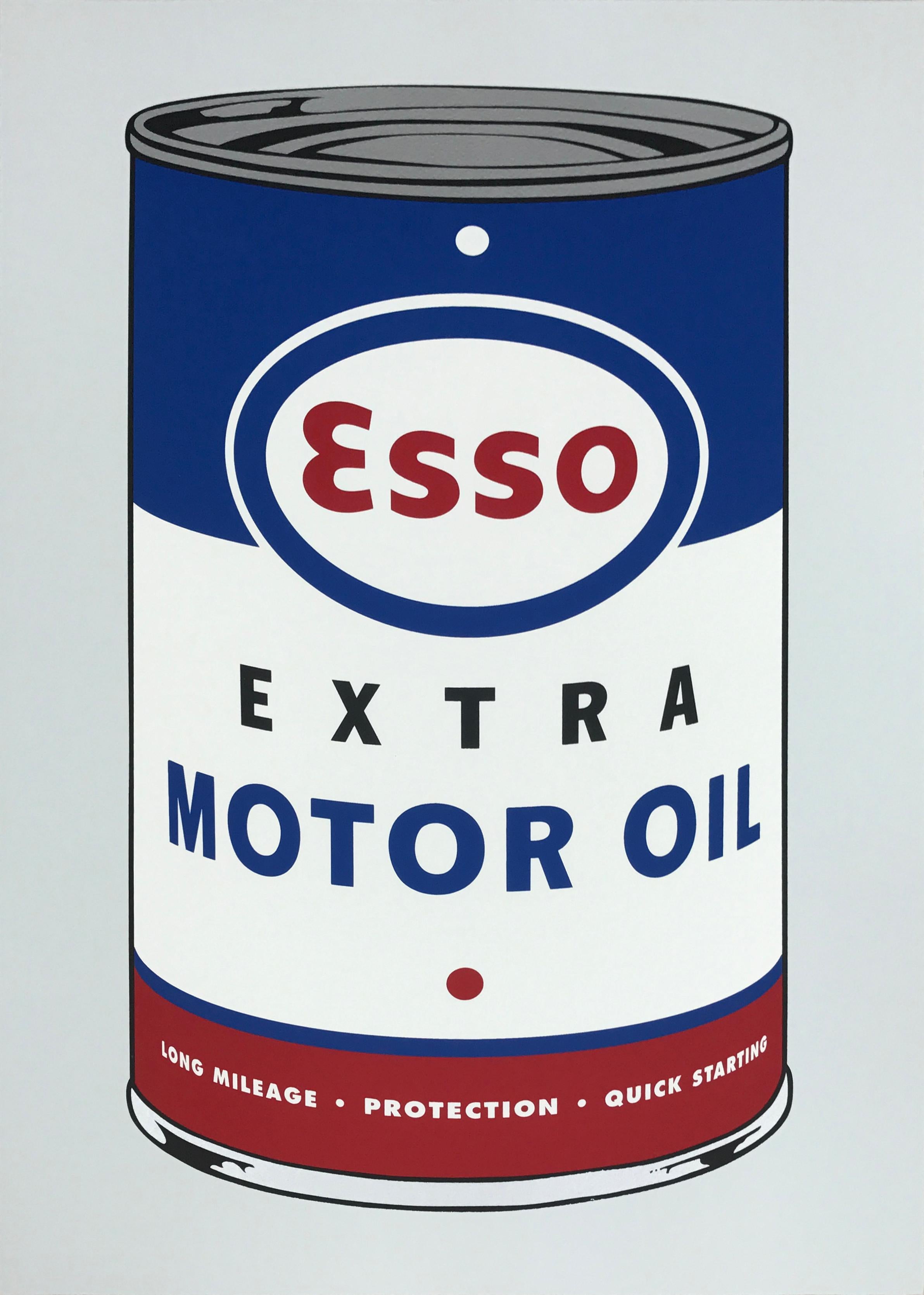 Esso Extra Motor Oil - Print by Heiner Meyer