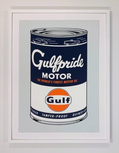 Heiner Meyer Sérigraphie pop art, signée, 2016, Chefs-d'œuvre à l'huile : Golfe