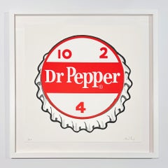 Heiner Meyer Pop Art Screenprint, Signed, 2022, Soda Pop: Dr. Pepper