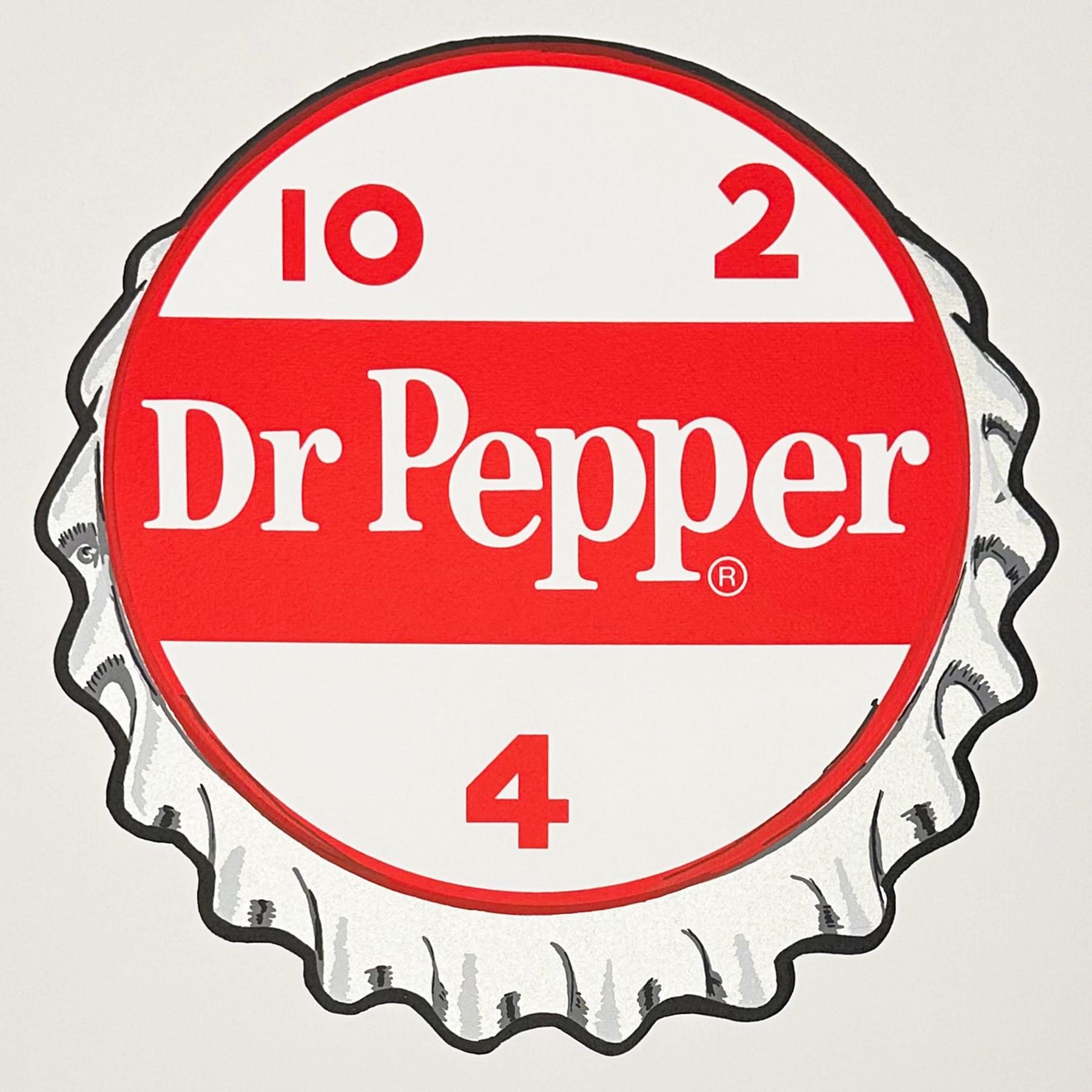 Serigrafia Pop Art di Heiner Meyer, firmata, 2022, Soda Pop: Dr. Pepper