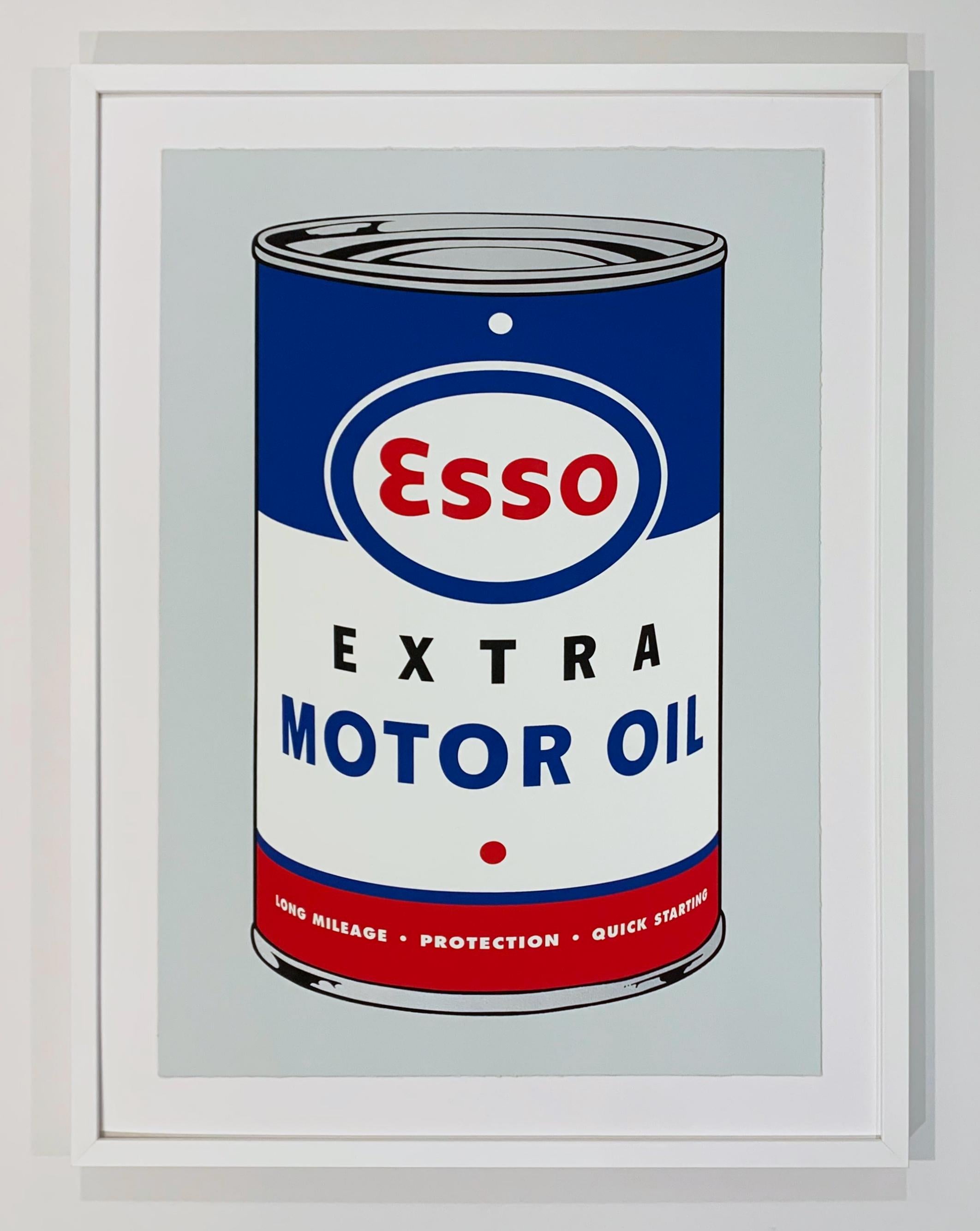Masterpieces in Oils: Esso - Contemporary Print by Heiner Meyer