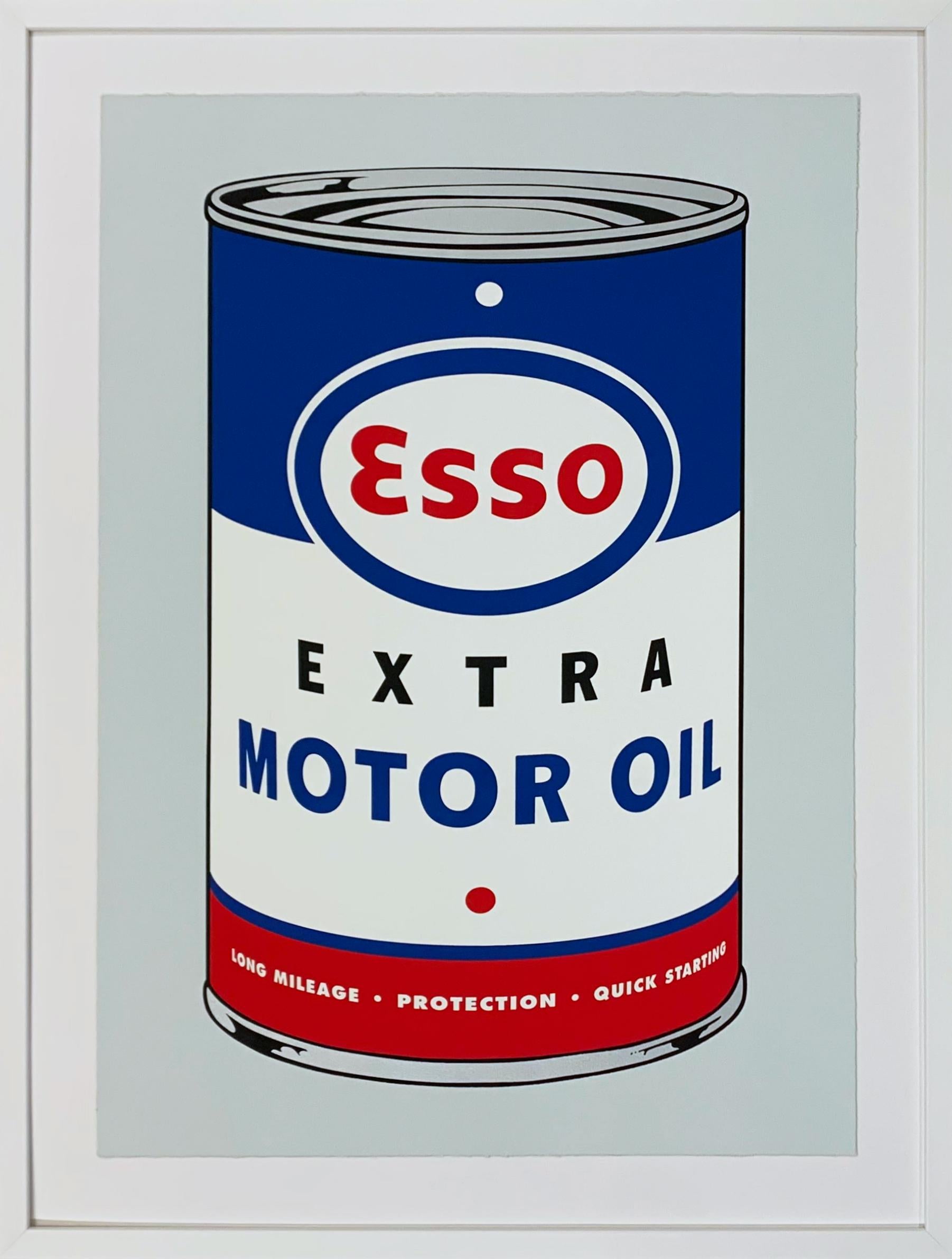 Heiner Meyer Figurative Print - Masterpieces in Oils: Esso