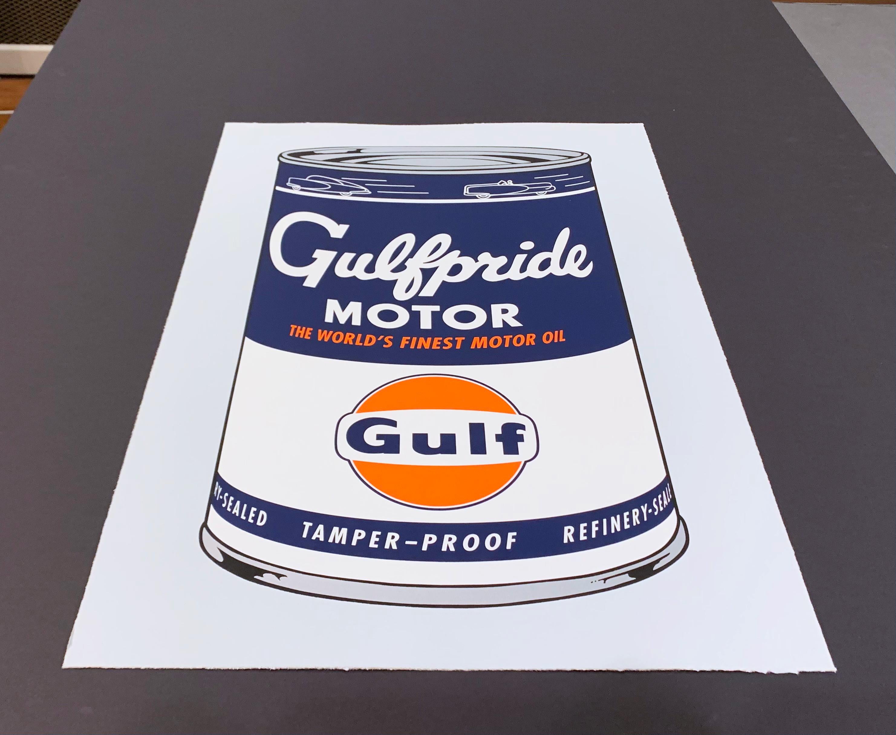 Artist: Heiner Meyer
Medium: Screenprint (multi-colored) on handmade paper
Title: Gulf
Portfolio: Masterpieces in Oils
Signed: Hand signed and numbered on reverse
Year: 2016
Edition: 45/60
Framed Size: 32 3/4