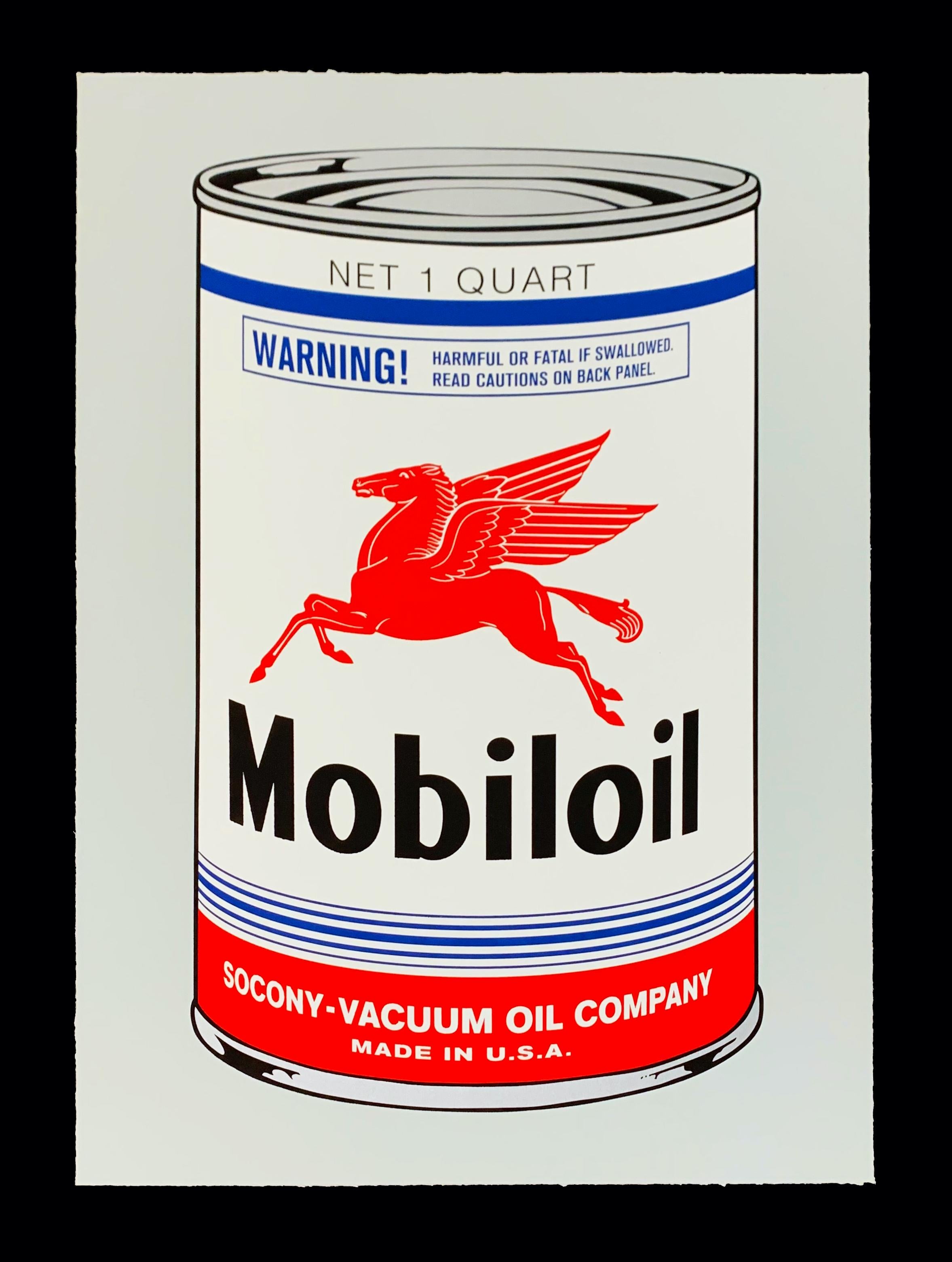 Masterpieces in Oils: Mobiloil - Print by Heiner Meyer